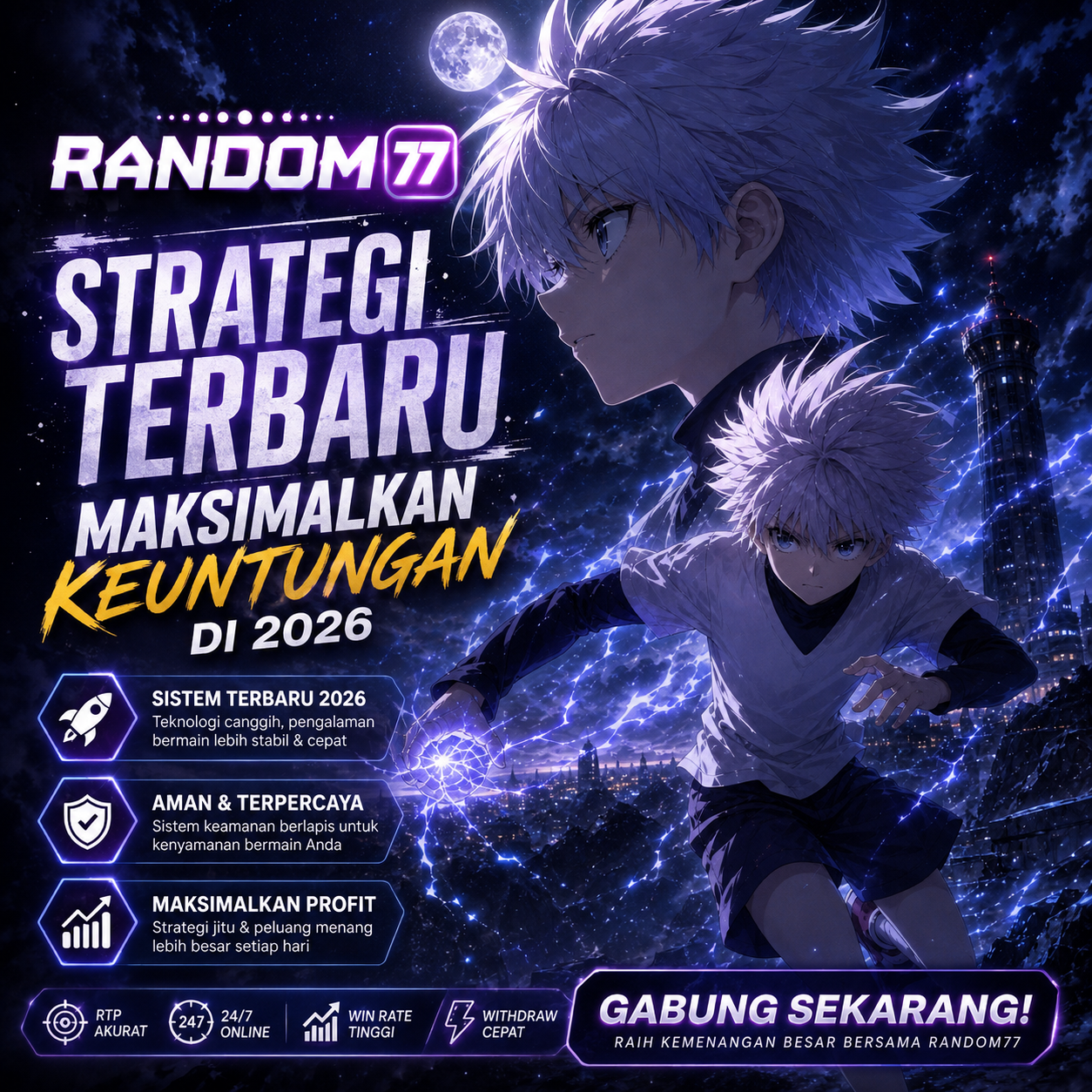 Banner RANDOM77 Official